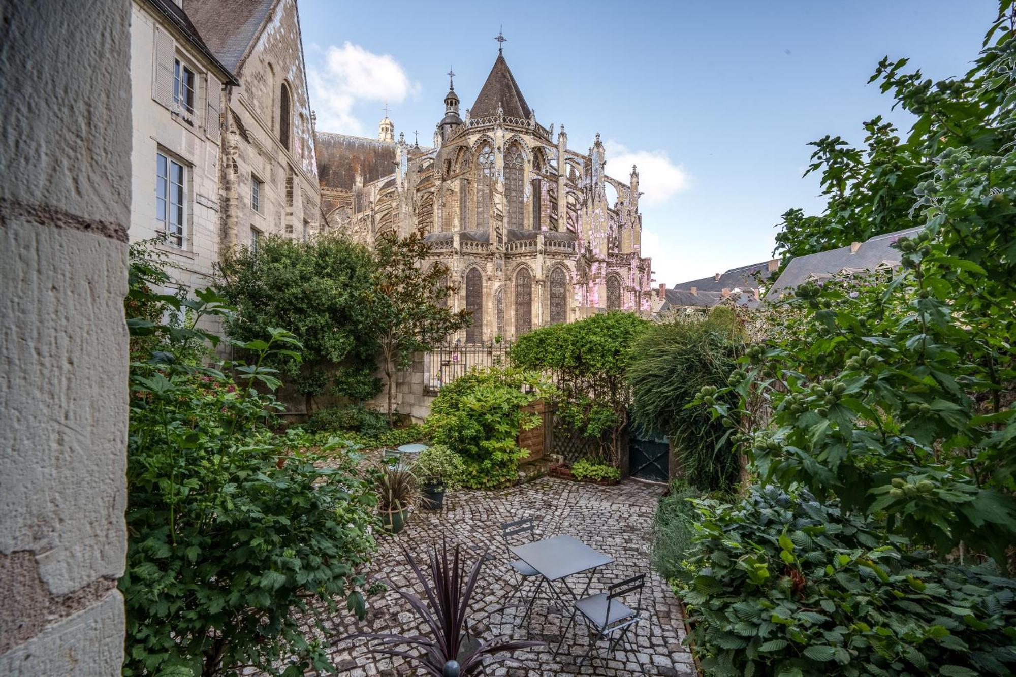 Appartement Raffine Vue Cathedrale, Jardin, Wifi 투르 외부 사진